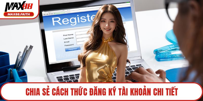 Chia sẻ cách thức đăng ký tài khoản chi tiết